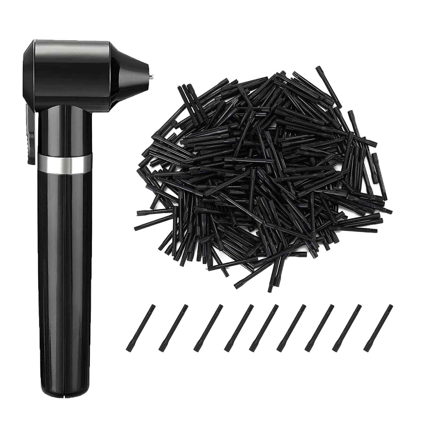 Tattoo Ink Mixer Machine - Pigment Mixer with 100 Ink Mixing Sticks Black Electric Color Mixer for Makeup Tattoo Supplies