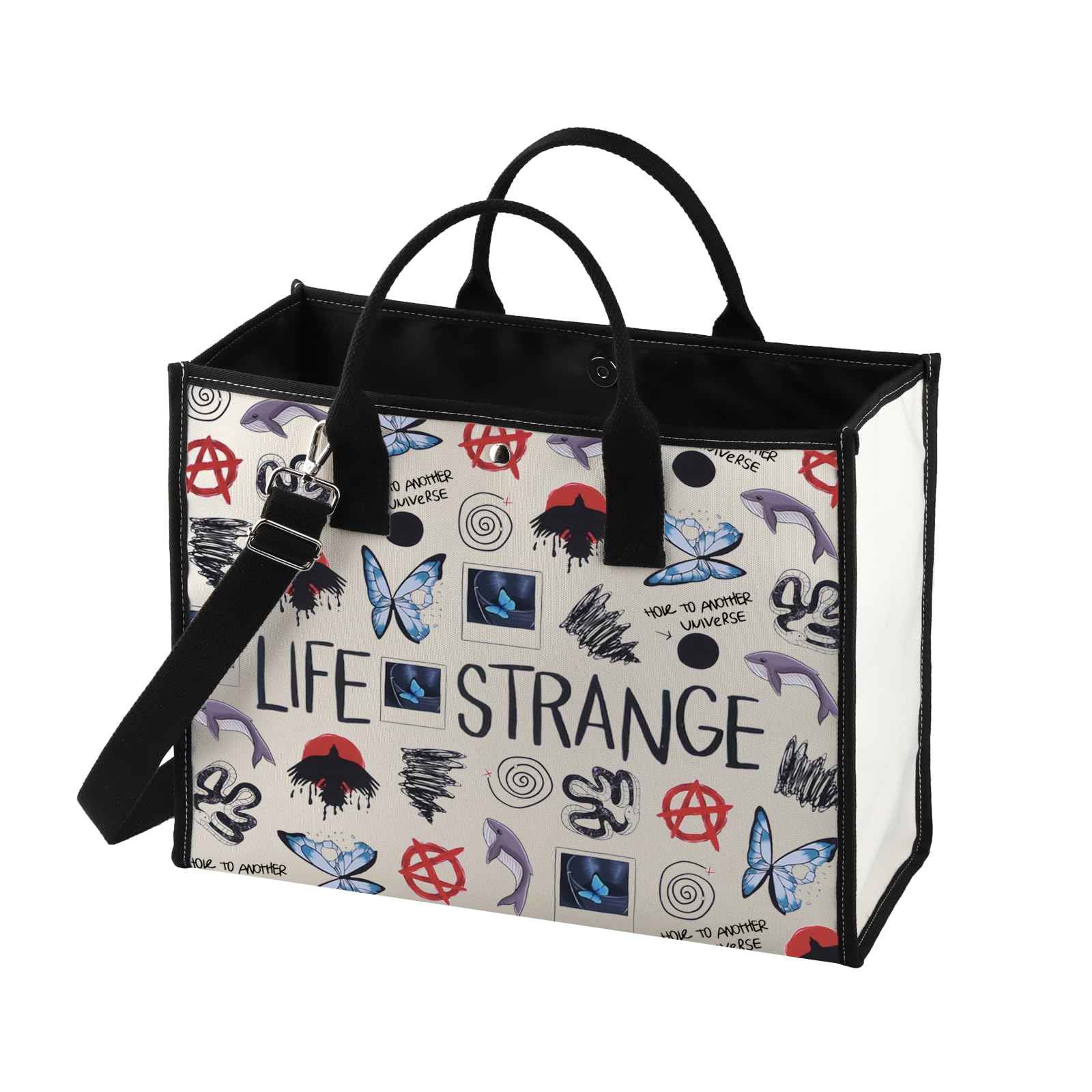 Video Games Merch Tote Bag Video Games Fans Gift Chloe And Max Lover Gift (Life TB)