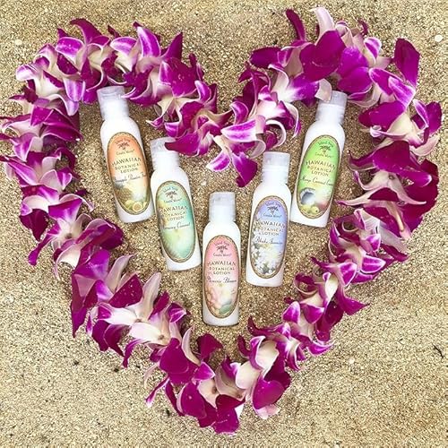 Island Soap and Candle Works Botanical Coconut Scented Body Lotion for Men and Women - Paraben Free Body Moisturizer - Hydrating Hawaiian Skincare - Creamy Coconut - 8.5 Fl Oz. Bottle