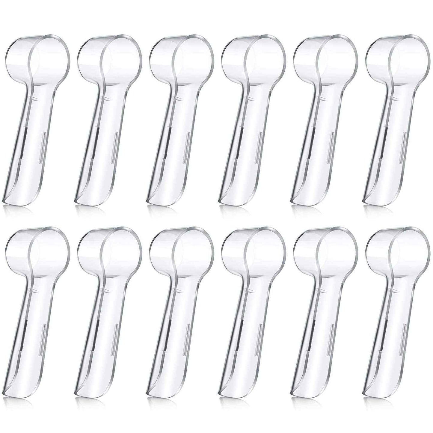 Patelai Electric Toothbrush Cover Caps Reusable Replacement Brush Heads Cover Caps to Keep Dust Away Convenient for Travel Camping Family and More Sanitary(12 Pieces)