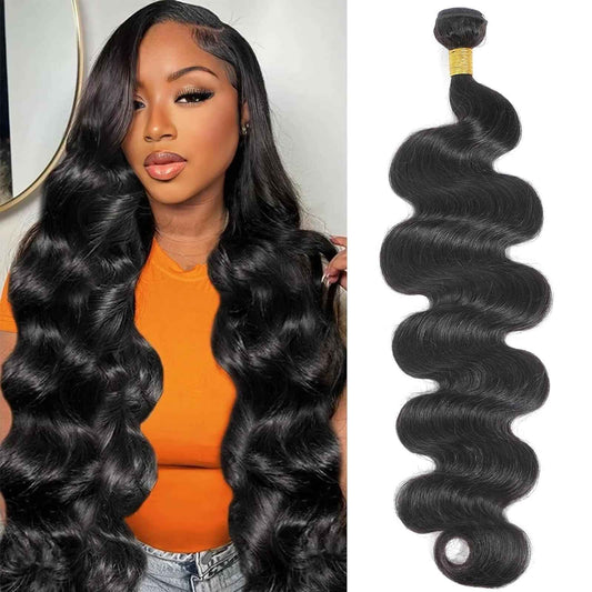 12A Human Hair Bundles 22 Inch Brazilian Body Wave Single Bundles 100% Brazilian Unprocessed Virgin Human Hair 1 Weave Bundle