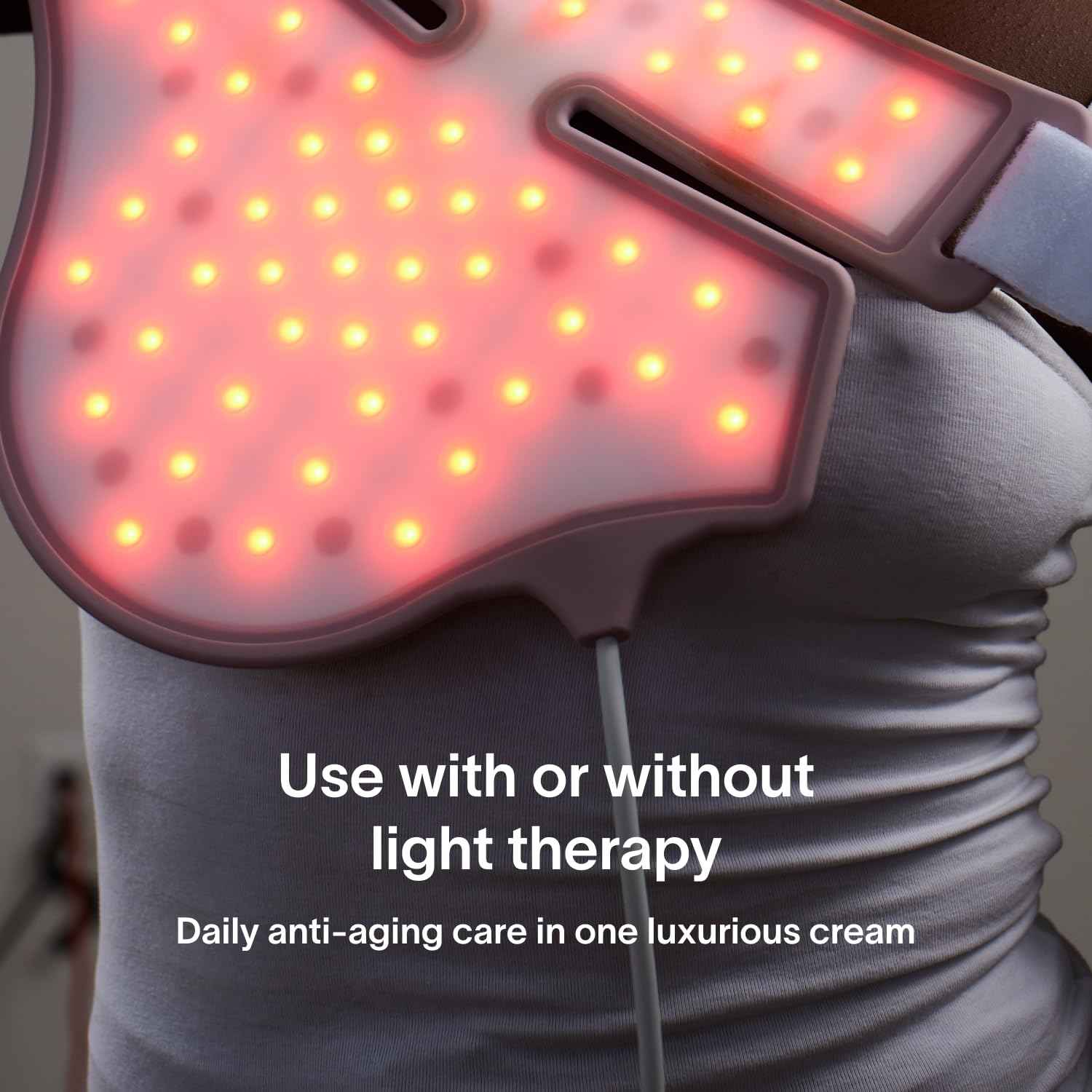 Solawave LightBoost Rich Cream for Face & Neck | Boosts Effects of Red Light Therapy | Daily Anti Aging & Skin Firming Moisturizer | Reduces Appearance of Fine Lines & Wrinkles, Increases Hydration