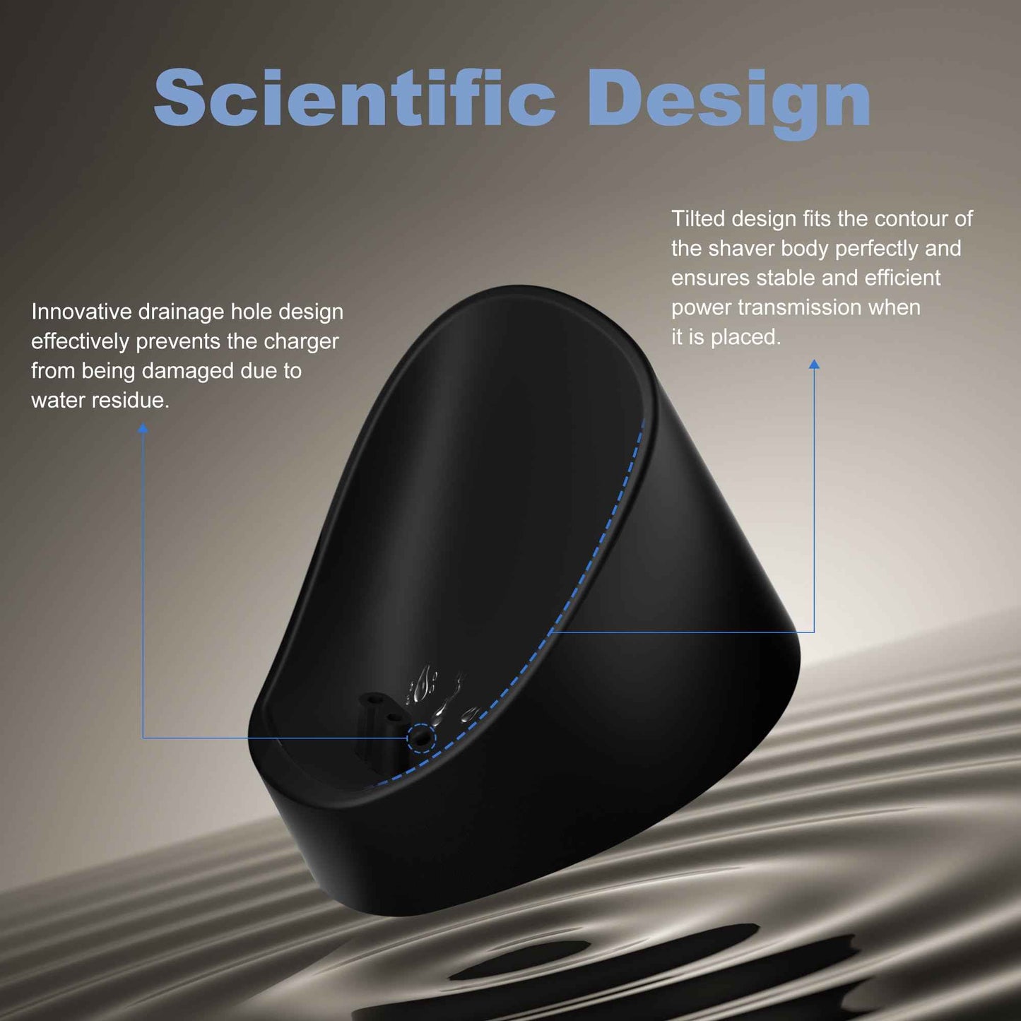 Charging Dock Compatible with Freebird FlexSeries Electric Head Hair Shaver, Charger Cord Base Stand with Power Cable for Flex Series Replacement Razor Adapter
