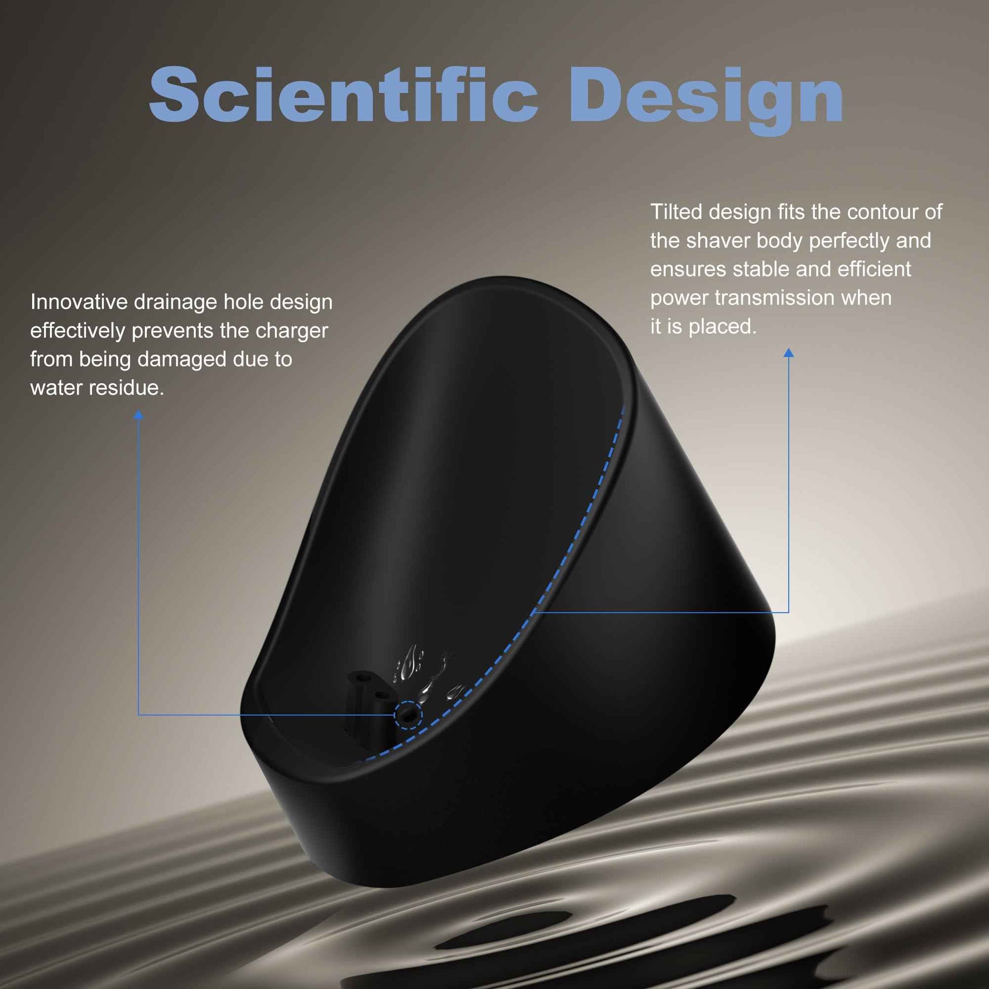 Charging Dock Compatible with Freebird FlexSeries Electric Head Hair Shaver, Charger Cord Base Stand with Power Cable for Flex Series Replacement Razor Adapter