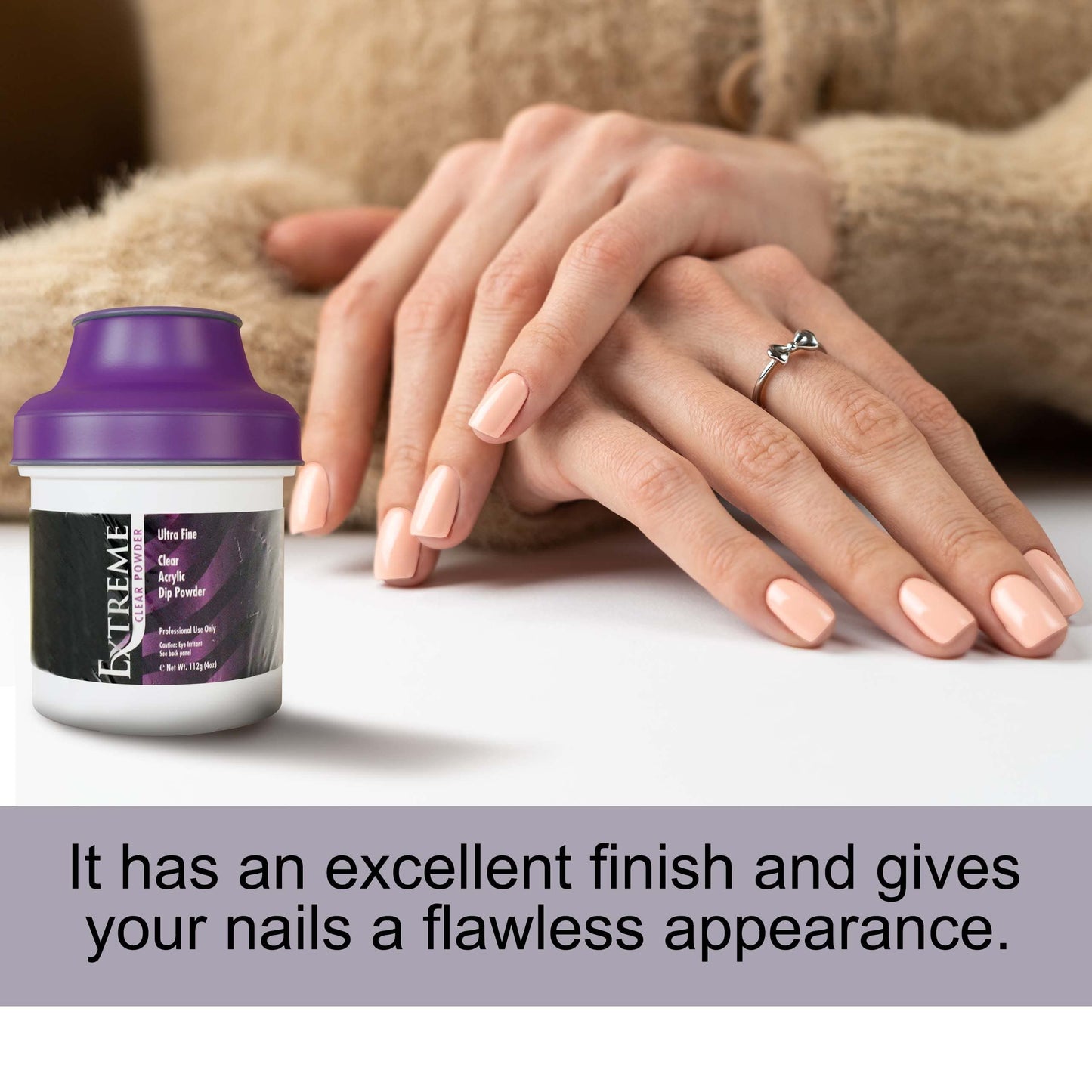 Backscratchers Extreme Acrylic Dip Powder - Salon Nail Dipping Powder System - Long Lasting Quick Dry Nail Color