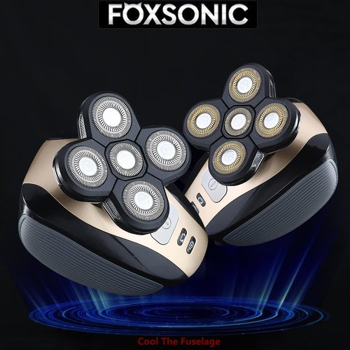 FOXSONIC 3 Pcs 5 Blades Universal Shaver Heads for Freebird FREEDOM FREEBIRD and Other Brands Head Shaver