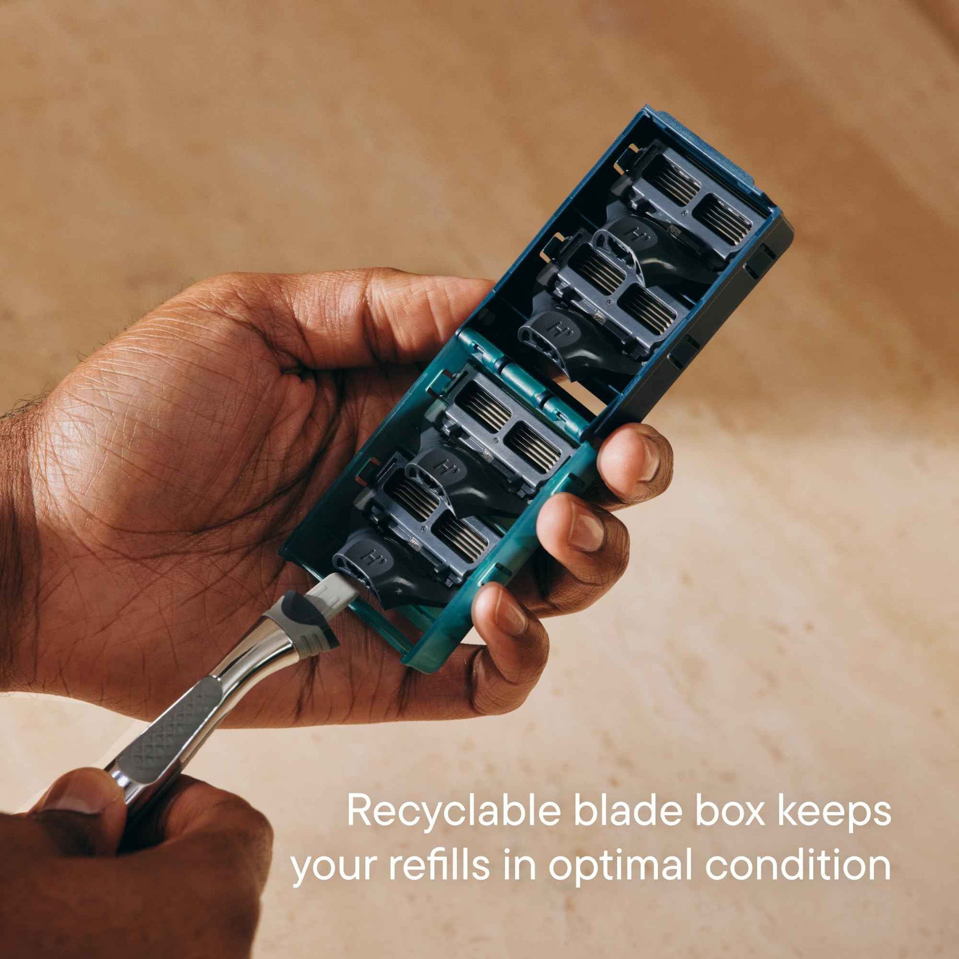 Harry's Original Razor Blades Refills - Razors for Men - German Engineered - 8 Count