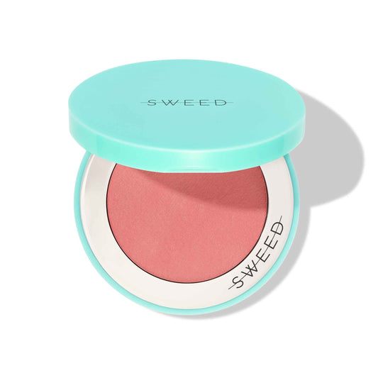 SWEED - Air Blush Cream | High Pigmented, Velvet Finish | Vegan, Cruelty-Free, Clean Beauty (Cheeky, 1.4 oz | 40 g)