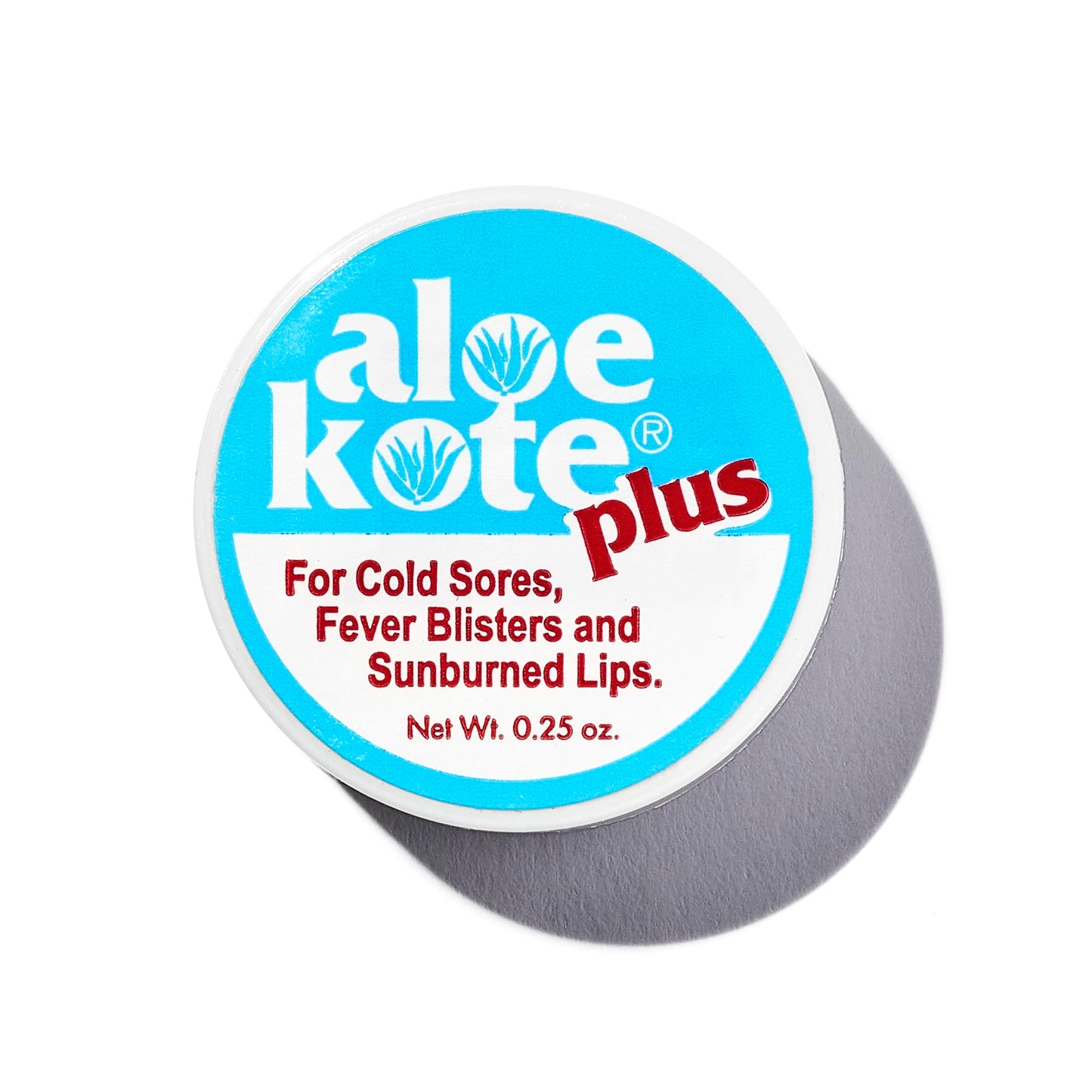 Aloe Kote Plus Medicated Lip Balm - .50 Oz. Jar - With Natural Moisturizing Oils and Hydrating Aloe Vera Gel - Alcohol-Free - Menthol, Phenol, and Camphor- Assorted Lip Care Pack - 2 pack