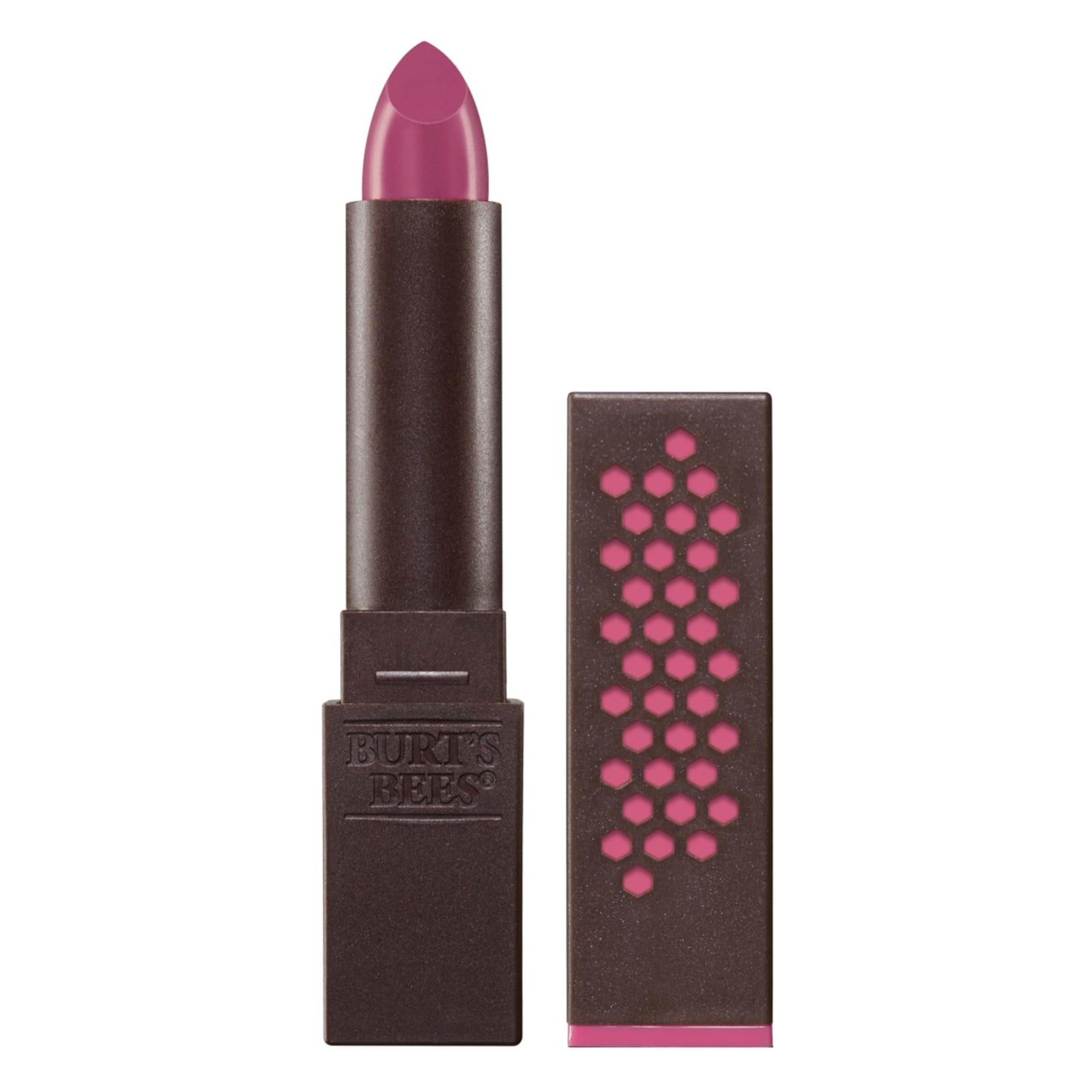 Burt's Bees 100% Natural Moisturizing Lipstick, Fuchsia Flood - 1 Tube