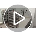Clear Rolling Cart with 5 Drawers - Dust-Proof Storage for Makeup & Crafts