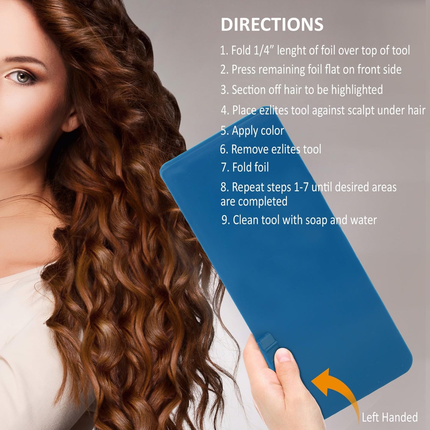 Ezlites Products Balayage & Highlighting Board - Hairstylist Essentials Balayage Hair Salon Supplies - Highlight Board For Dying Hair - Hair Salon Supplies