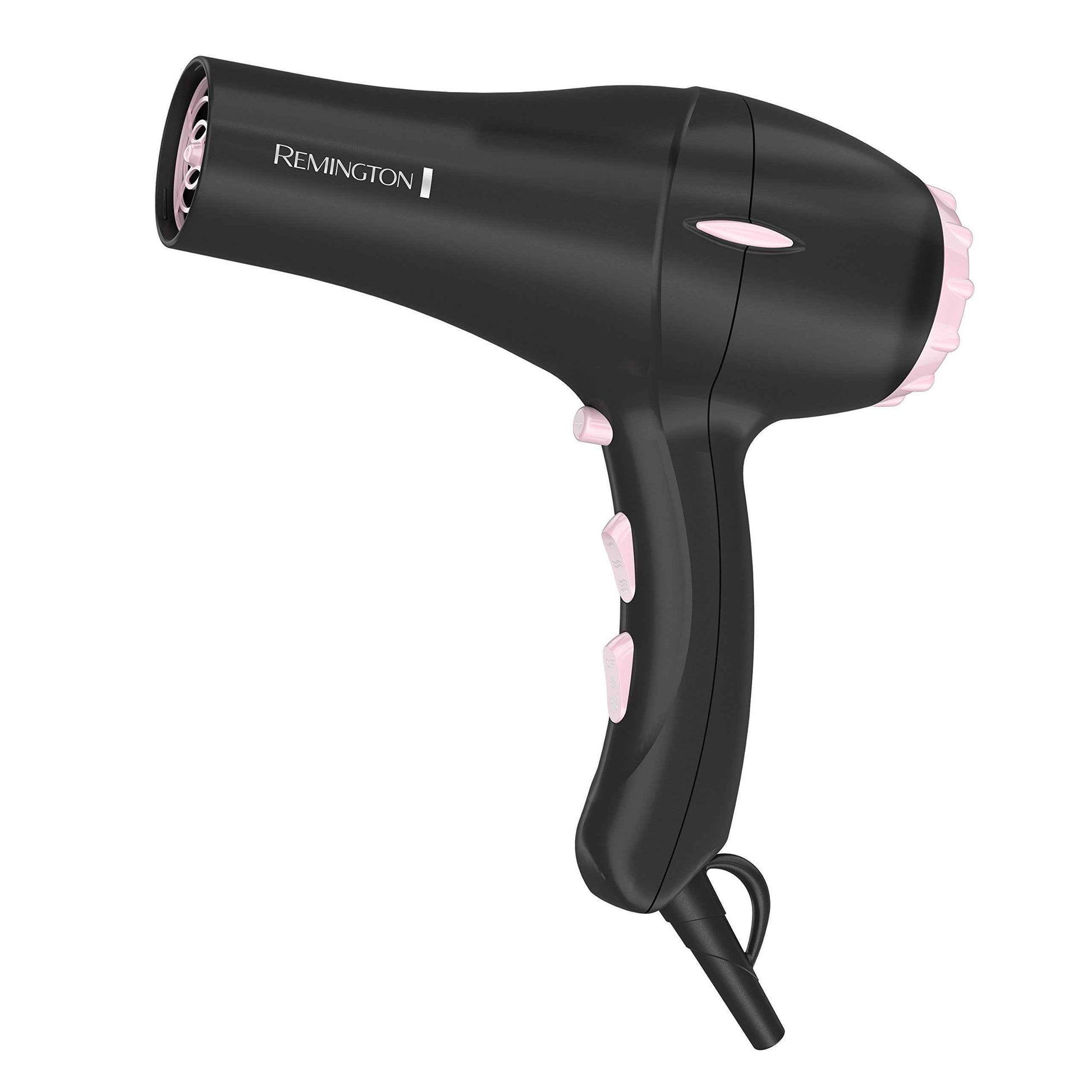 Remington Pro Pearl Ceramic Hair Dryer | 1875W Fast Drying, Professional AC Motor, 3 Heat + 2 Speed Settings, Cool Shot, Diffuser & Concentrator Included