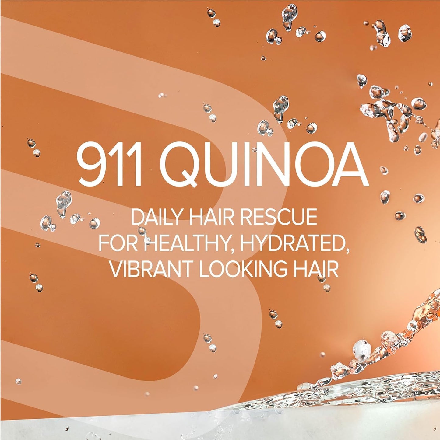 Biotop Professional 911 Quinoa Hair Repair Oil - Heat Protectant + Deep Conditioning Treatment - Ampoules for Damaged, Frizzy Hair (1.01 fl oz/30ml)