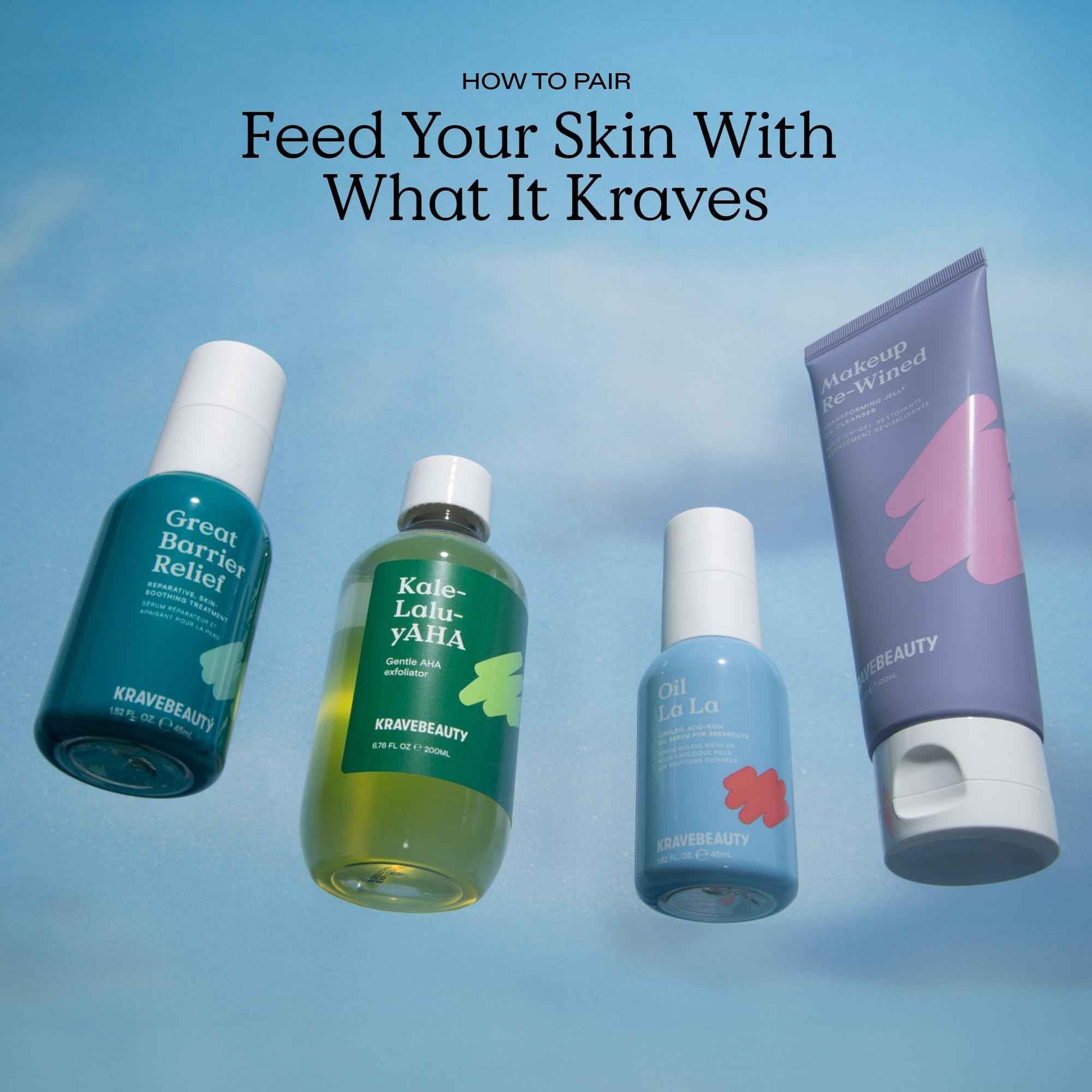 KraveBeauty Kale-Lalu-yAHA – K-Beauty Gentle 5.25% AHA Exfoliator, Glycolic & Hyaluronic Acid, Unclogs Pores & Hydrates, Vegan & Cruelty-Free, 6.76 fl oz