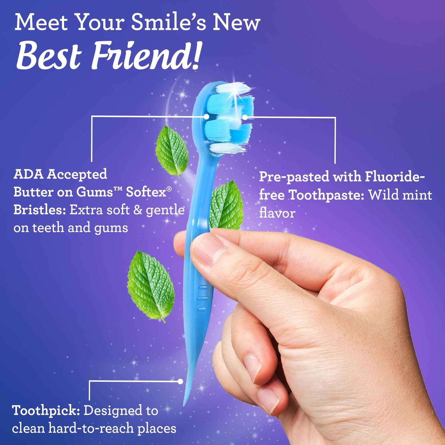 GuruNanda Travel-Ready Oral Care Bundle – 70ct Disposable Pre-Pasted Toothbrushes & 7 Coconut Oil Pulling Sachets for Fresh Breath & Clean Smiles on The Go