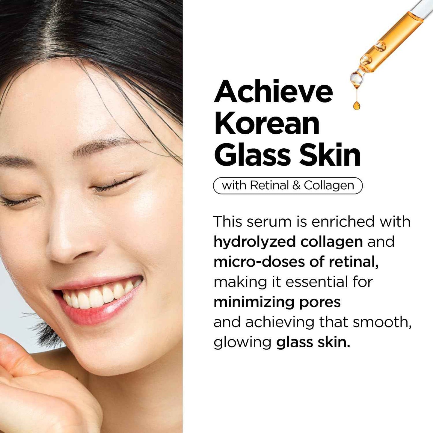 P.CALM Blackhead Removing & Pore Minimizing Duo | Holi Basil Cleansing Oil with Retinolagen Serum | Vegan Korean Skincare