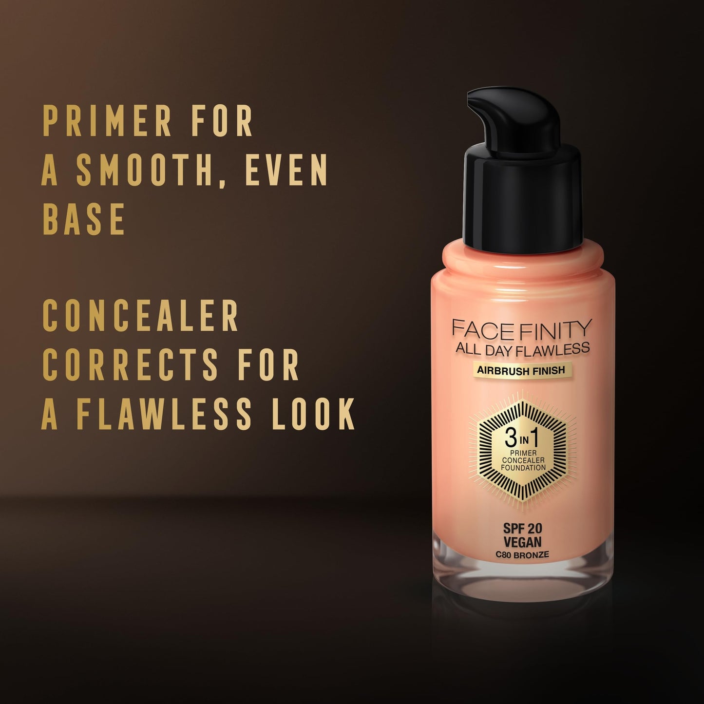 Max Factor Facefinity All Day Flawless 3 In 1 Foundation SPF 20, No. 85 Caramel (81377984)