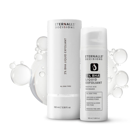 Gentle BHA Liquid Exfoliant - Face Exfoliator with 2% Salicylic Acid & 5% Niacinamide | Anti-Aging Daily Leave-On Exfoliating Toner, Smooths Texture, Hydrates, Unclogs & Refines Pores for Glowing Skin