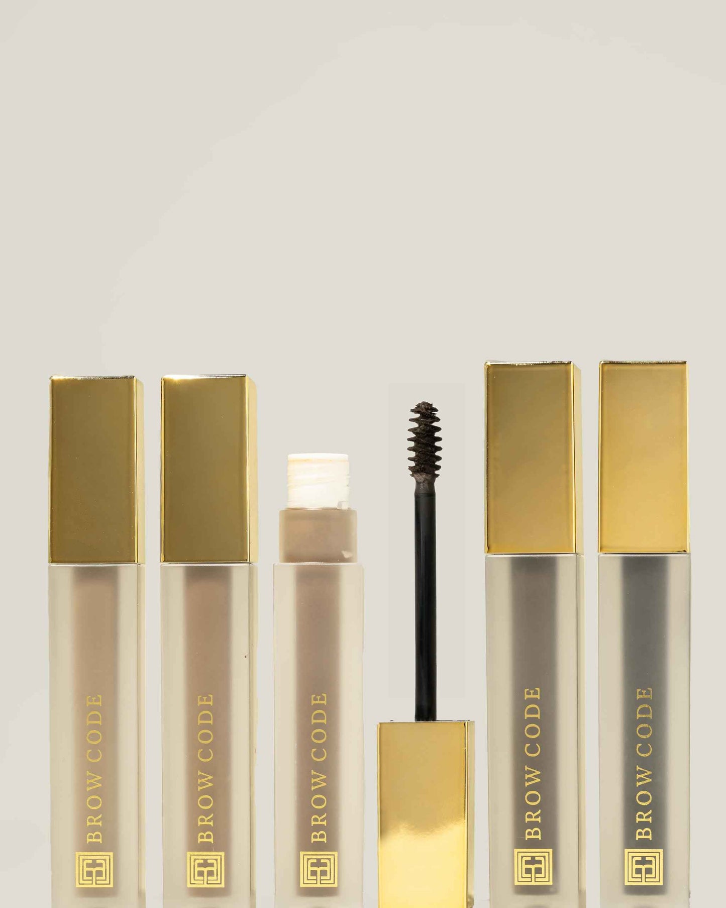 Brow Code TINTED Multi-Peptide Brow Gel w/Brush (Chocolate)