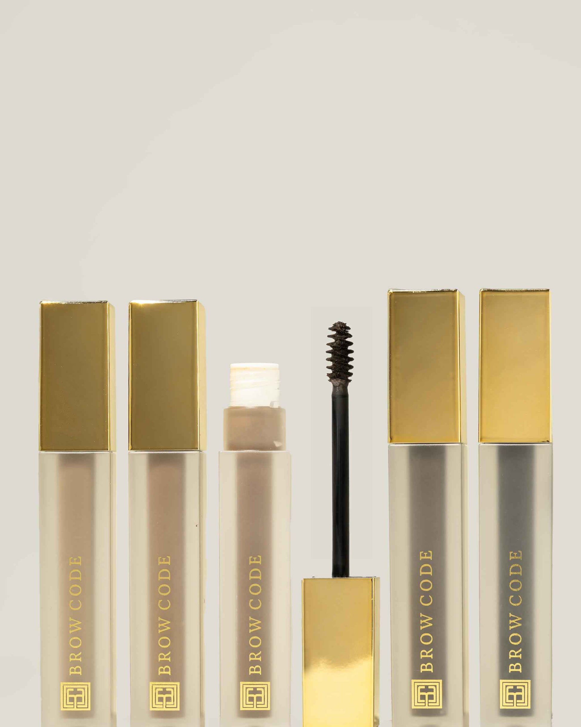 Brow Code TINTED Multi-Peptide Brow Gel w/Brush (Chocolate)