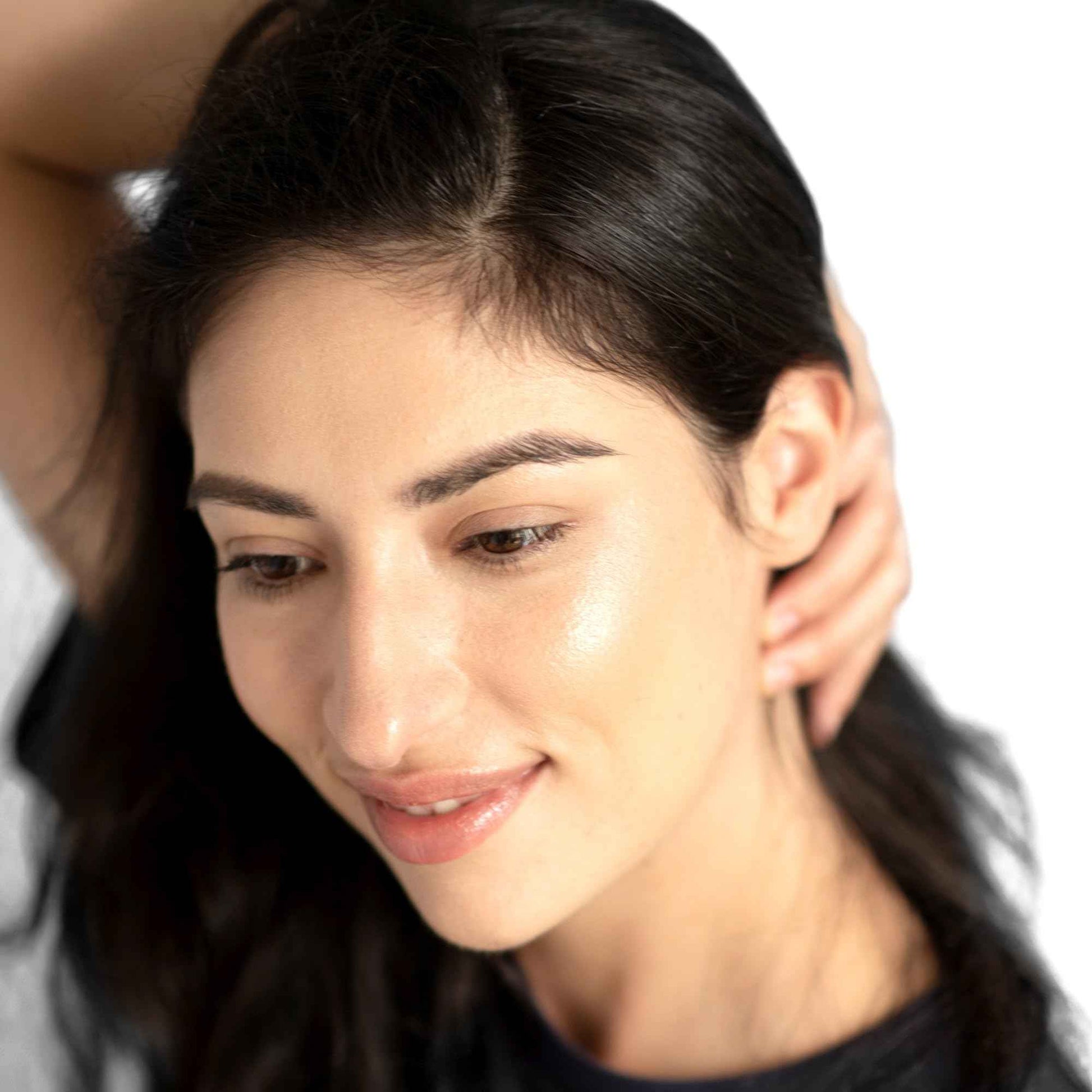 Ere Perez - Natural Vanilla Highlighter Balm | Creamy, Dewy Finish, Easy To Blend, Sensitive Skin Safe | Vitamin E | Vegan, Cruelty-Free, Clean Beauty (Falling Star)