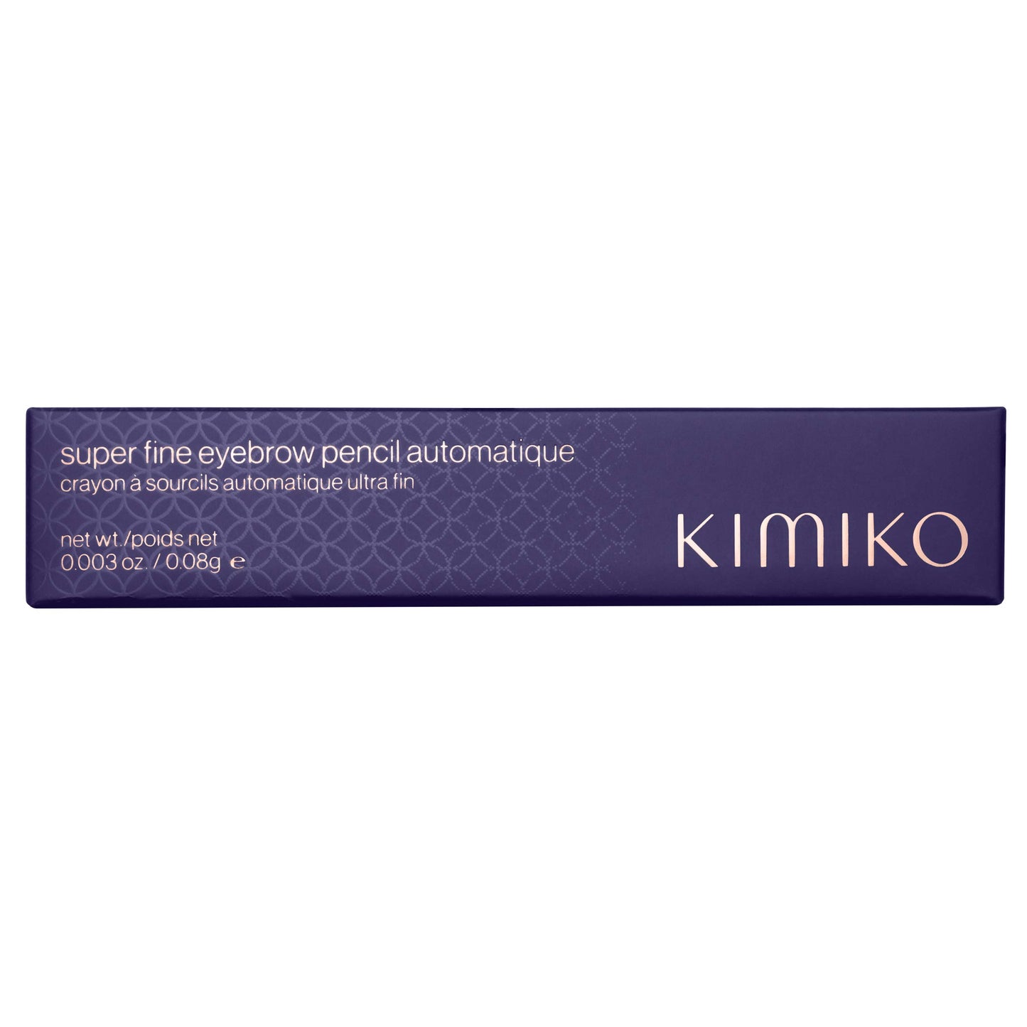 KIMIKO Fine Eyebrow Pencil Automatique - Coffee (Twist Up Pencil, Long Wear Formula, Comes with Covered Brush for Natural Looking Brows)