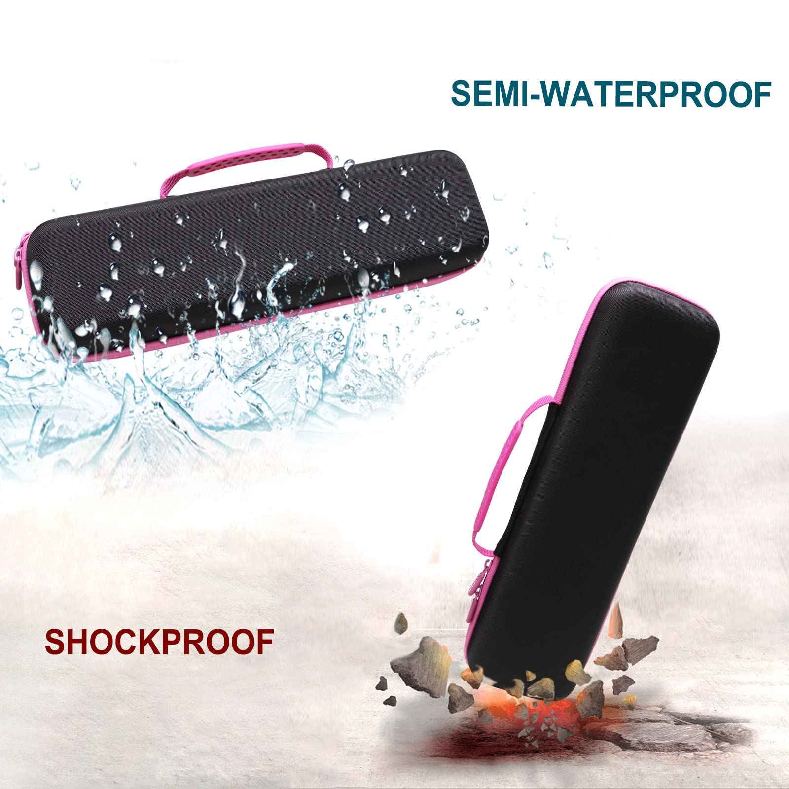 LTGEM EVA Hard Case for Revlon One Step Root Booster Round Brush Dryer and Hair Styler - Travel Protective Carrying Storage Bag