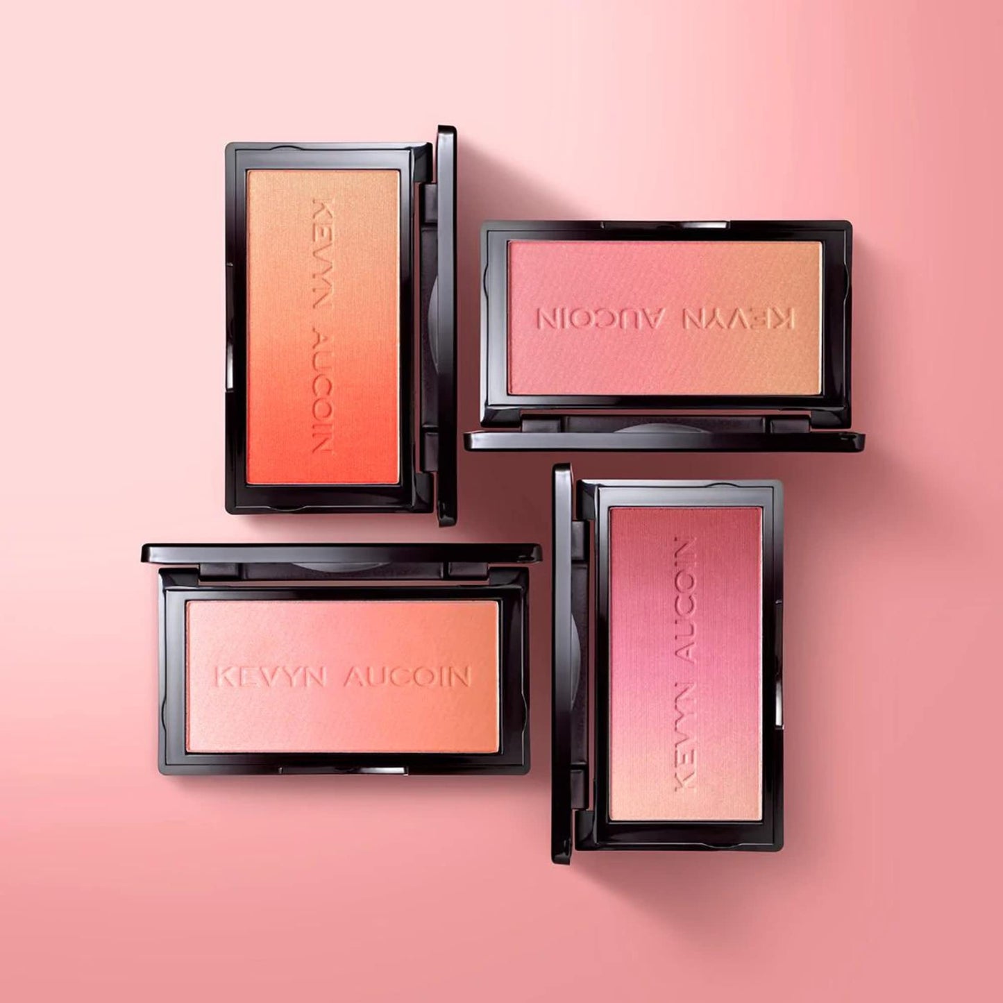 Kevyn Aucoin The Neo-Blush, Pink Sand: Blush makeup compact. Trio palette of gradient colors. Blends pearl, satin & matte finishes for highlighting cheeks. Personalized looks. Natural to pop of color.