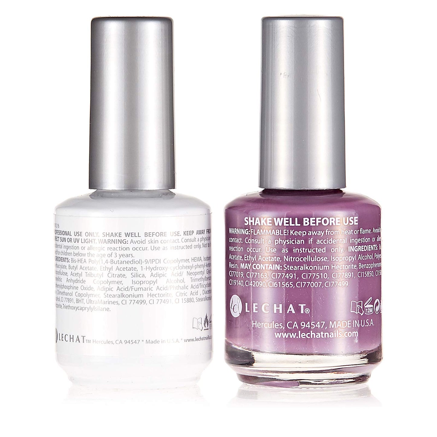 LeChat Nobility – Gel Polish & Nail Lacquer Set (Neutral collection) (Wisteria NBCS136)