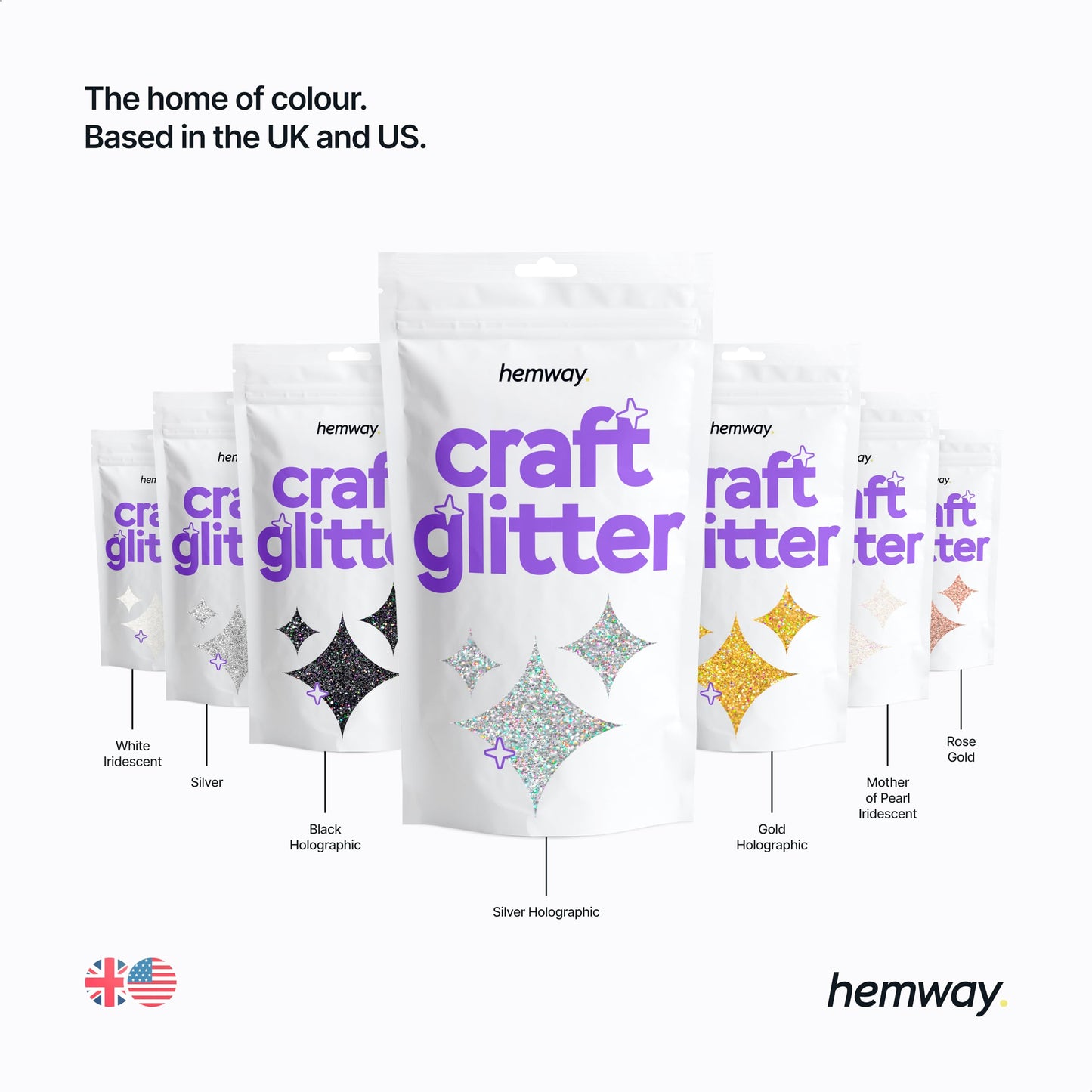 Hemway Craft Glitter 100g / 3.5oz Glitter Flakes for Arts Crafts Tumblers Resin Epoxy Scrapbook Glass Schools Paper Halloween Decorations - Super Chunky (1/8" 0.125" 3mm) - Silver Holographic