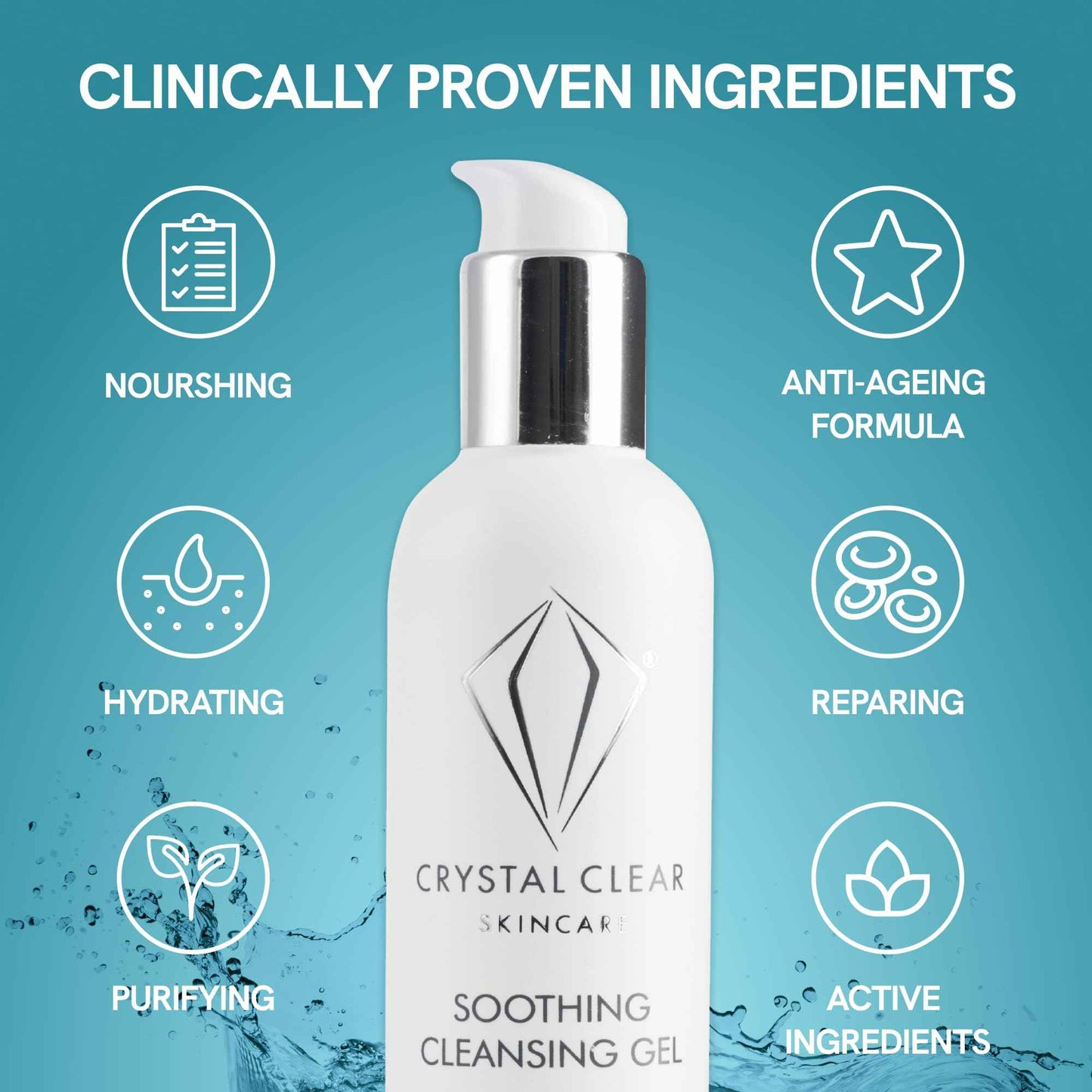 Crystal Clear Deep Cleansing Gel 200ml