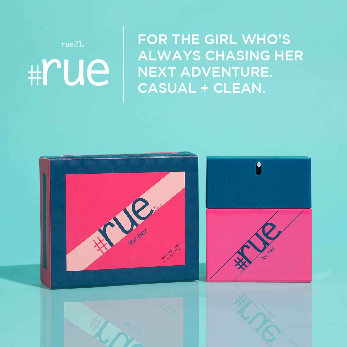 Rue 21 #rue Eau De Parfum Women's Perfume Spray - 1.7 fl oz (50 ml)