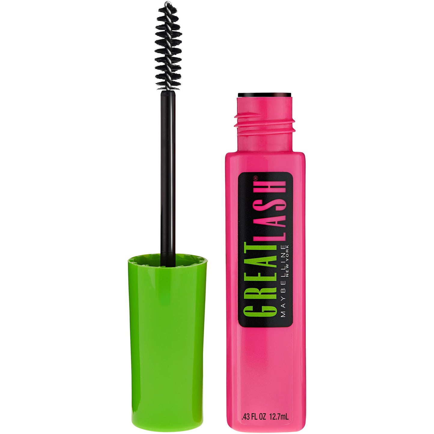 Maybelline New York Makeup Great Lash Washable Mascara, Dark Brown Volumizing Mascara, 0.43 fl oz