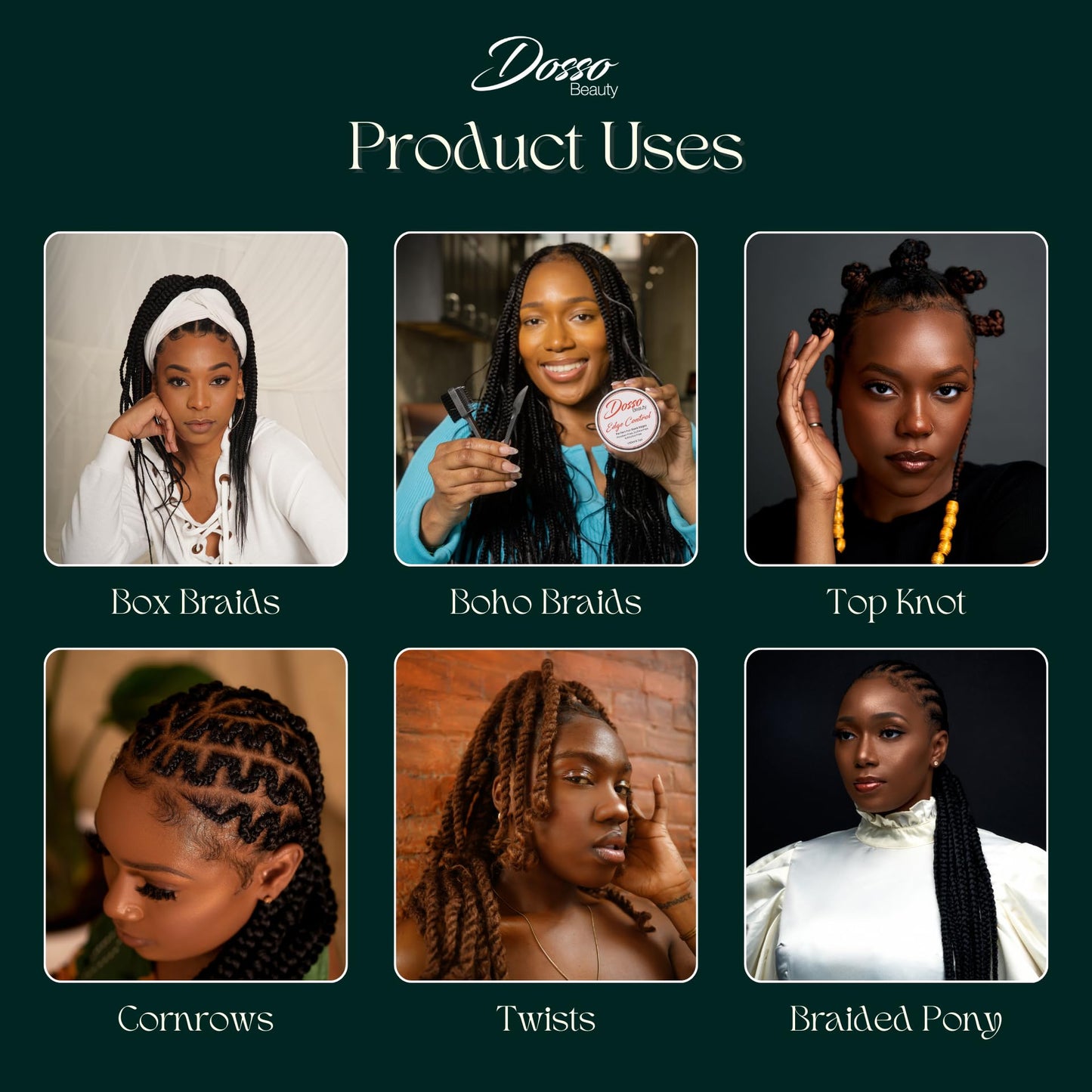 Dosso Beauty Single Pack Hypoallergenic Pre-Stretched Braiding Hair (28", 144), Itch-Free, Fast Drying, Light-weight, Hot Water Set, Soft Texture, Straight