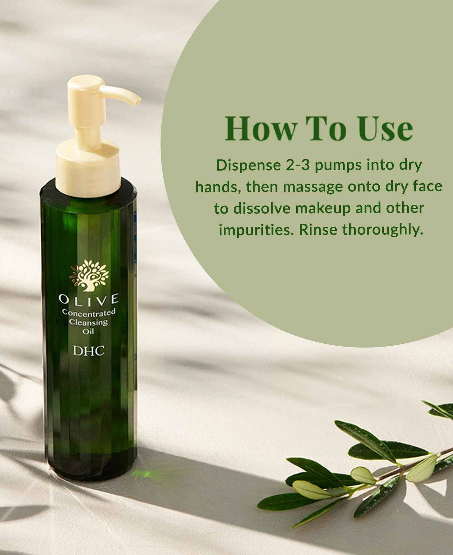 DHC Olive Concentrated Cleansing Oil, 5 Ounces, Pack of 1