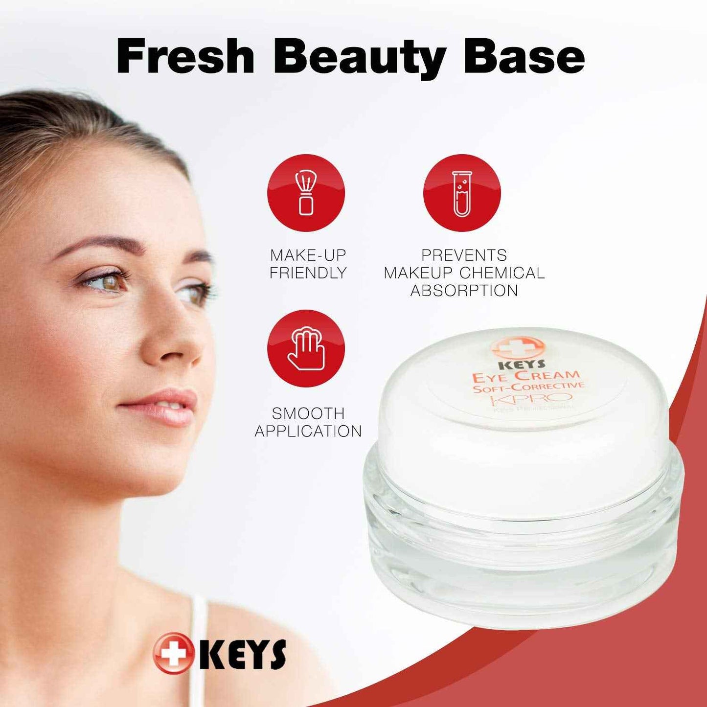 Keys Care KPRO Illuminating Tinted Eye Cream with OptiFX Adaptive Color Technology | Moisturize, Smooth, and Fill Undereye | 100% All-Natural & Hypoallergenic (0.5 oz)