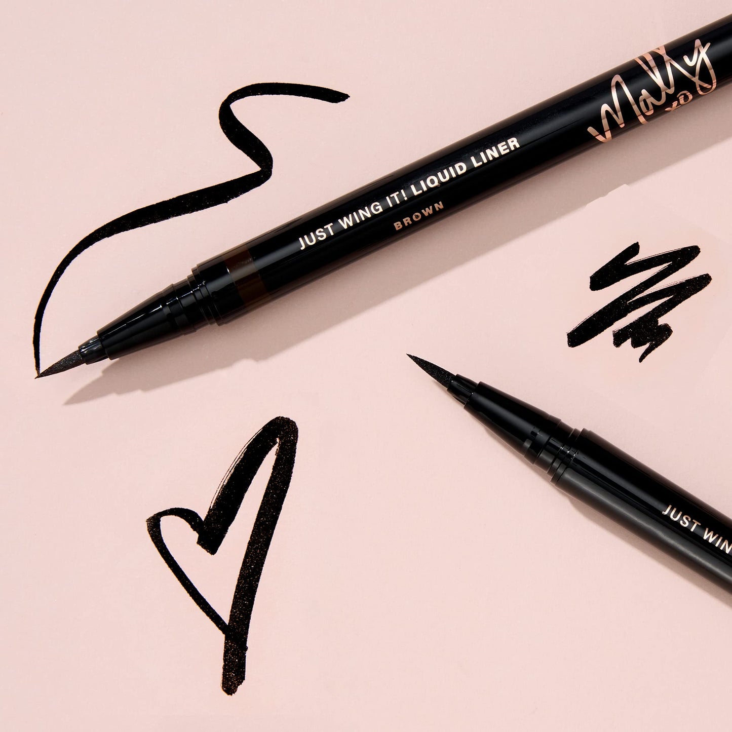 Mally Beauty Just Wing It! Liquid Eyeliner, Brown