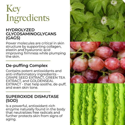 Borghese Fluido Protettivo Advanced Eye Lift, Brightening and De-Puffing Eye Treatment, 1 Fl Oz