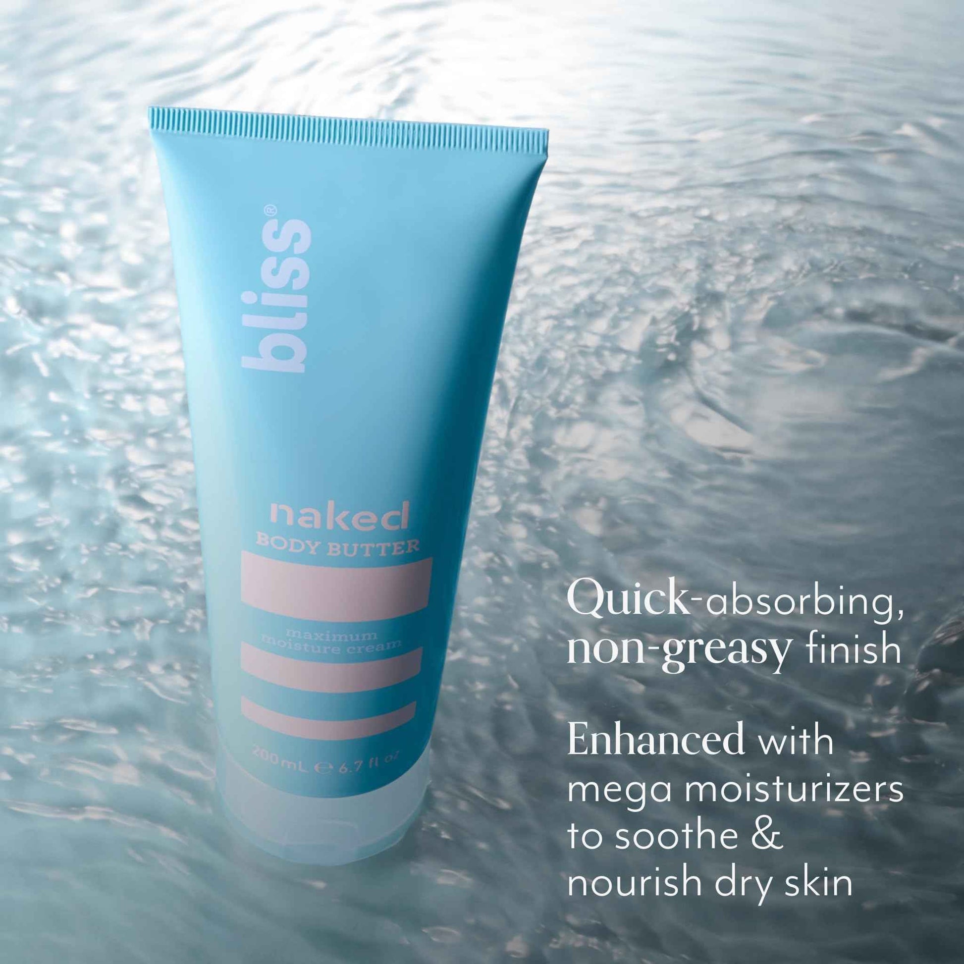 Bliss Intense Moisture Trio: Body Butters in Lemon and Sage Body, Grapefruit and Aloe, and Unscented - Maximum Moisture Cream