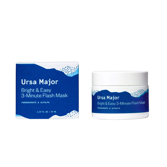 Ursa Major Natural Face Mask | Exfoliates, Brightens and Clarifies Skin | Vegan, Cruelty-Free, Non-Toxic (1.57 fluid ounces)