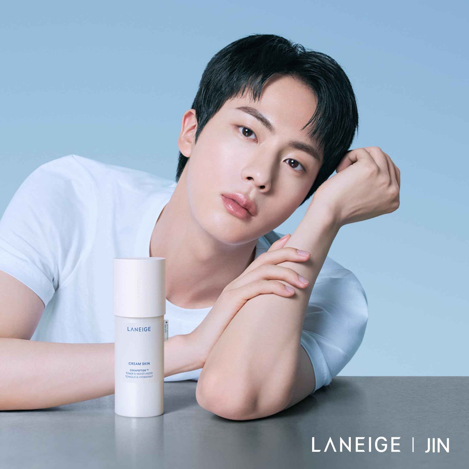 LANEIGE Cream Skin Toner & Moisturizer Refill: Lightweight Refillable Korean Milky Toner with Ceramide & Peptide for Hydration, Firming, & Barrier Support
