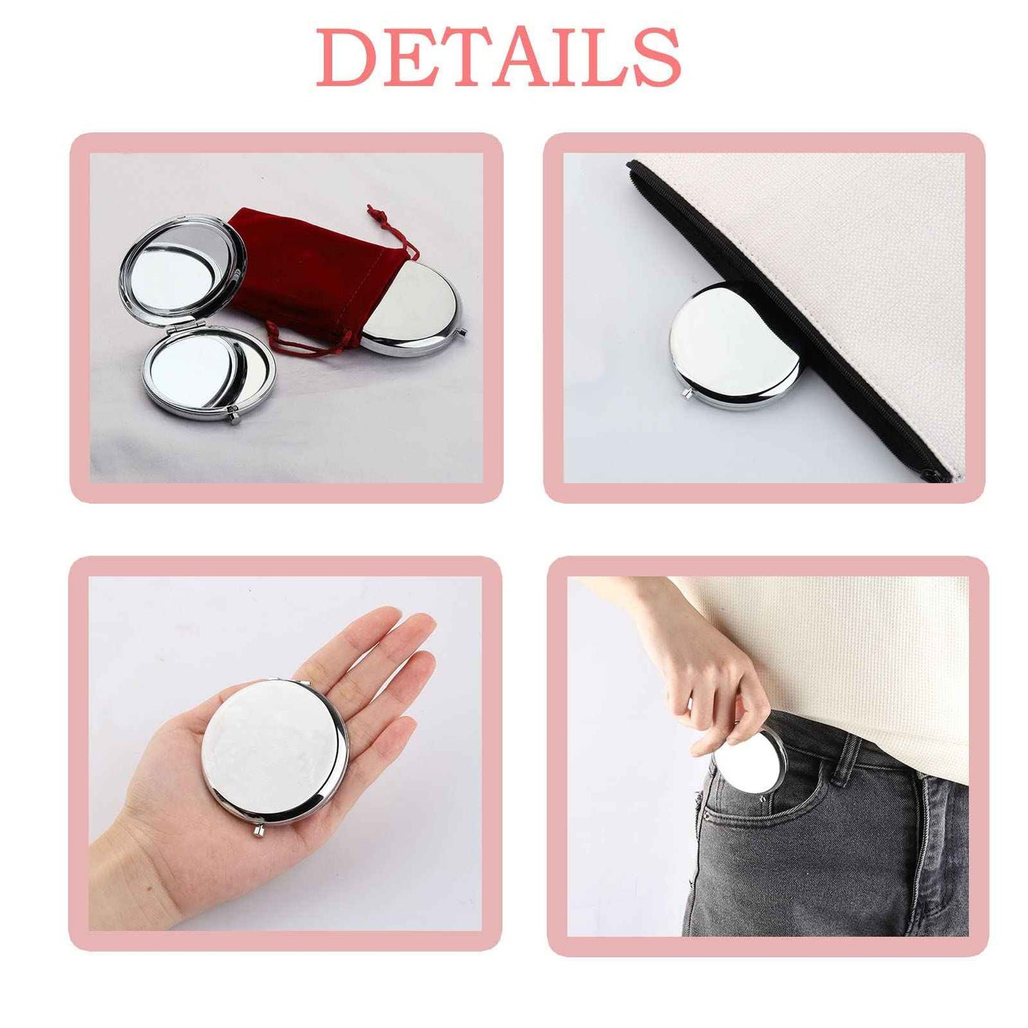 TIIMG Singer Song Lover Fans Merchandise Harry's Girl Compact Mirror Lyrics Inspired Gift Album Music Gift for Fan