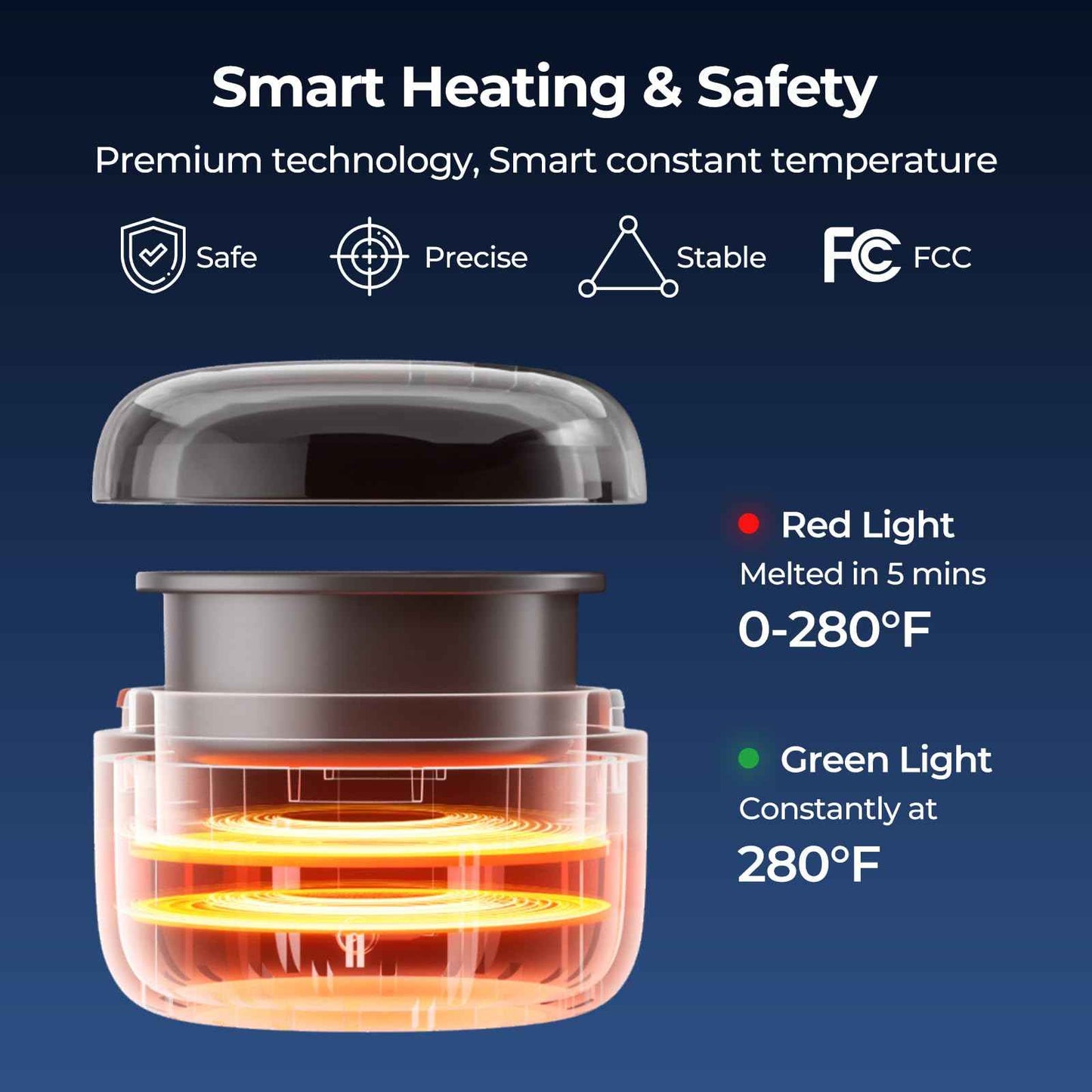 SUERBEATY Nose Wax Kit Men, Nose Hair Wax Kit with 100 g Nose Wax, Use 20 Times, Nose and Ear Hair Removal Kit For Men, USB Fast Heat, Constant Temperature, Multi-Accessories, Travel Use, Light Black