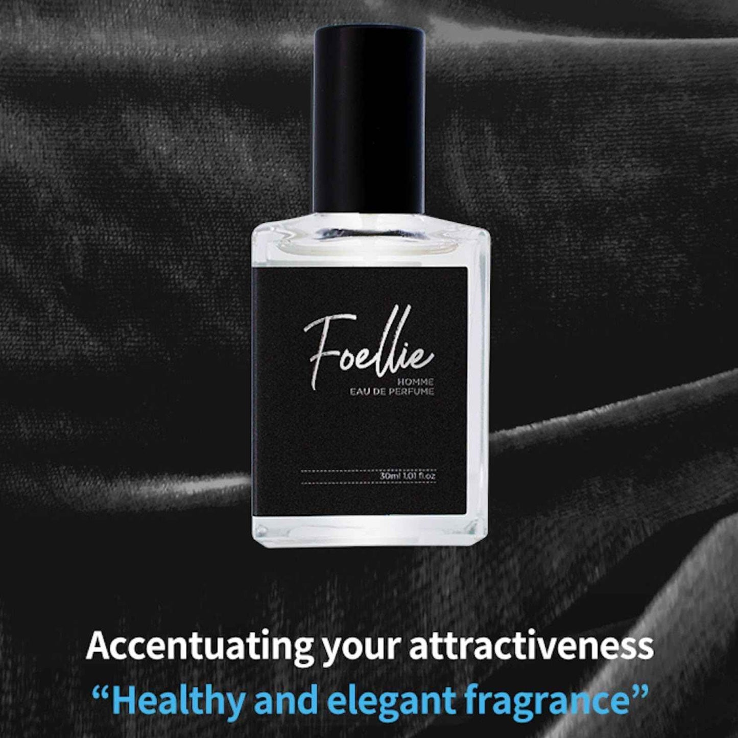 Foellie Homme Eau de Perfume, Eau de Parfum for Men 30ml 1.01oz