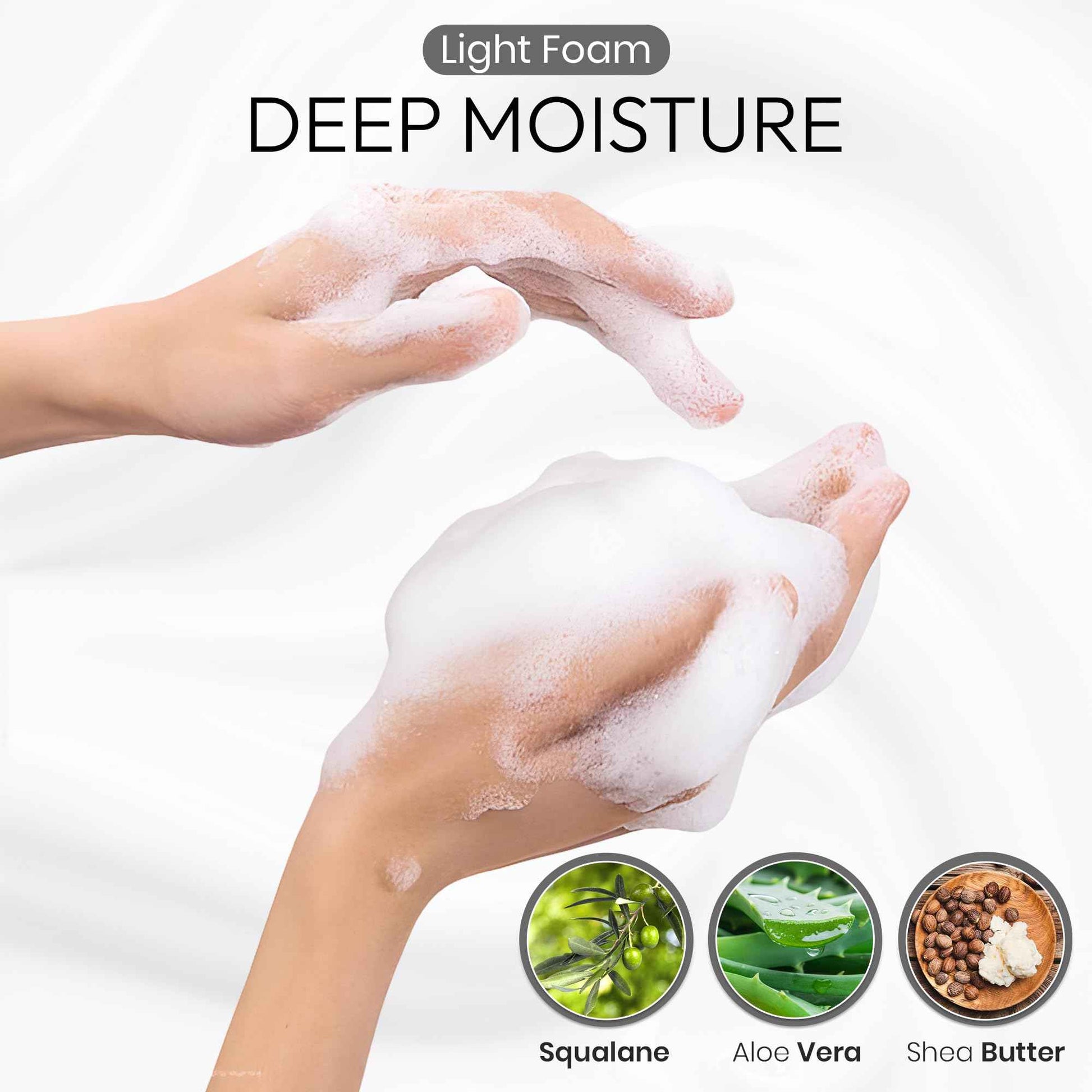 Botanist Shea Butter Body Wash Foaming for Women & Men, Moisturizing Liquid Soap for Sensitive & Dry Skin, Botanical Buttermilk™ from Japan, Sulfate & Paraben Free, Water Lily & Raspberry, 30.4 Fl Oz