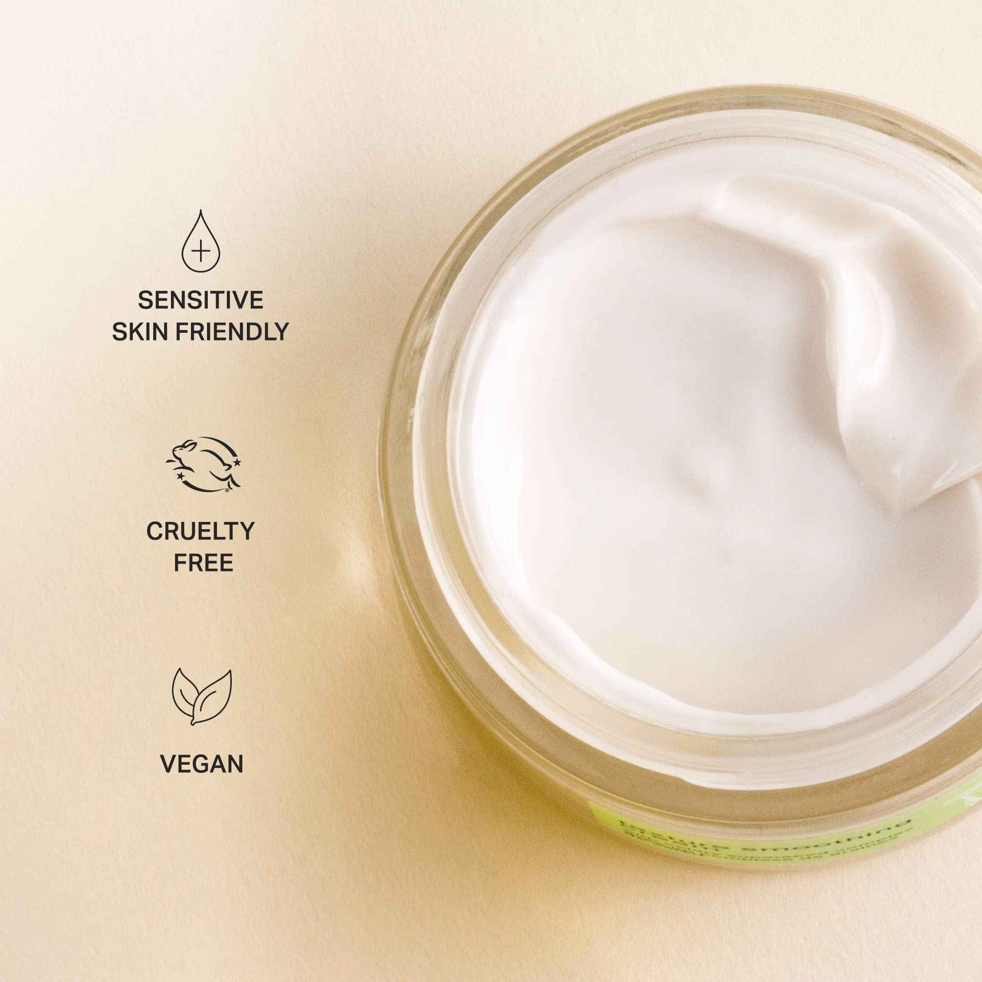 Cocokind Texture Smoothing Cream, Face Moisturizer with Squalane, Celery Seed and Cucumber, Face Lotion Moisturizer Face, Hydrating Face Cream