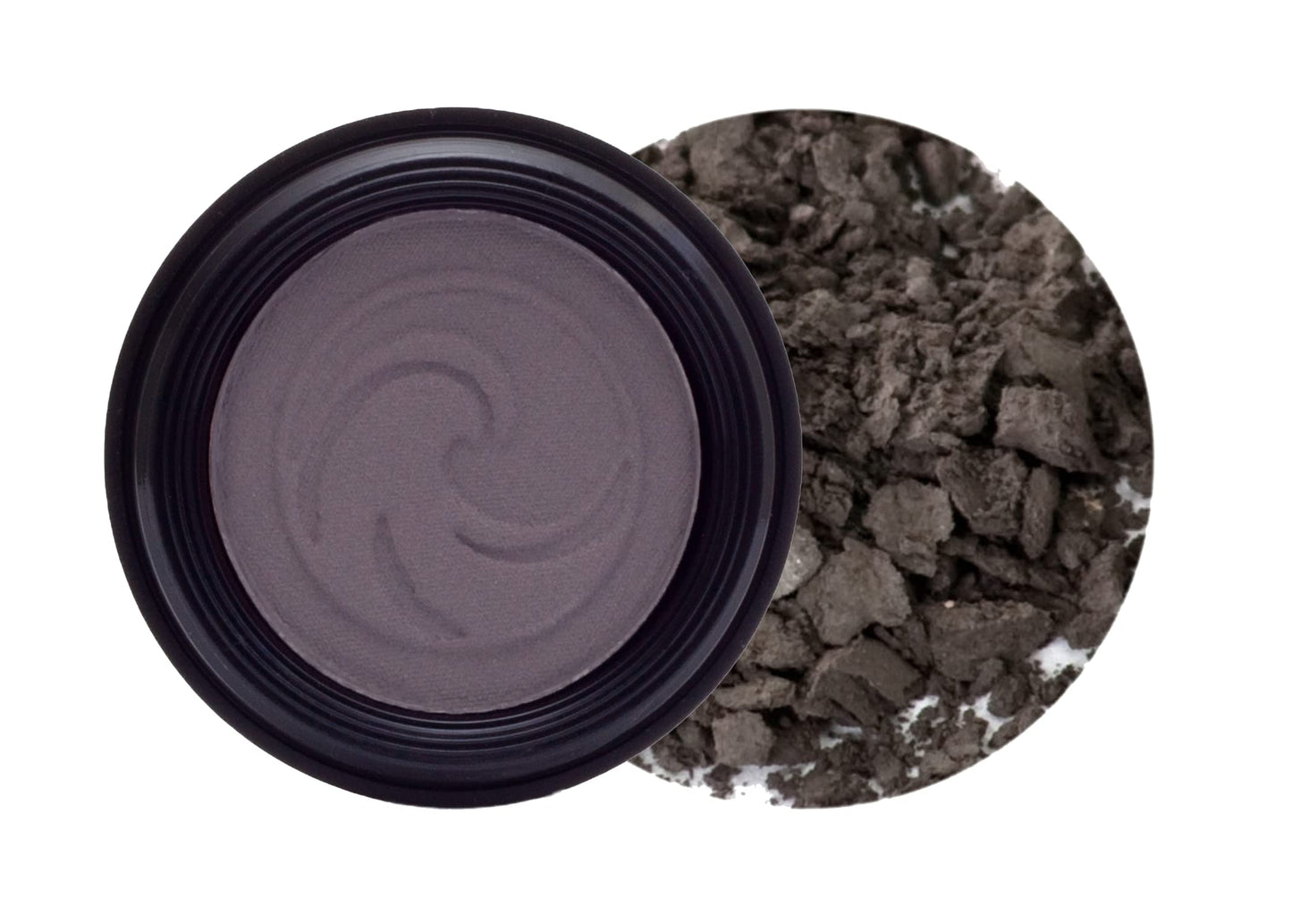 Gabriel Cosmetics Eyeshadow (Charcoal- Gray/Cool Matte), 0.07 oz, Natural, Paraben Free, Vegan, Gluten free, Cruelty free, No GMO, Velvety and Smooth matte finish, with Sea Fennel, for all skin types