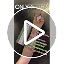 4th of July Glitter Stick with Silicone Brush, Red White Blue