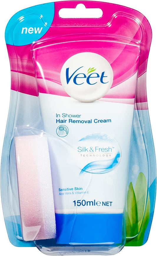 Veet Dep Cr Ducha 150Ml Sensible